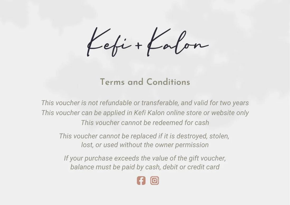 Gift Cards - Kefi Kalon